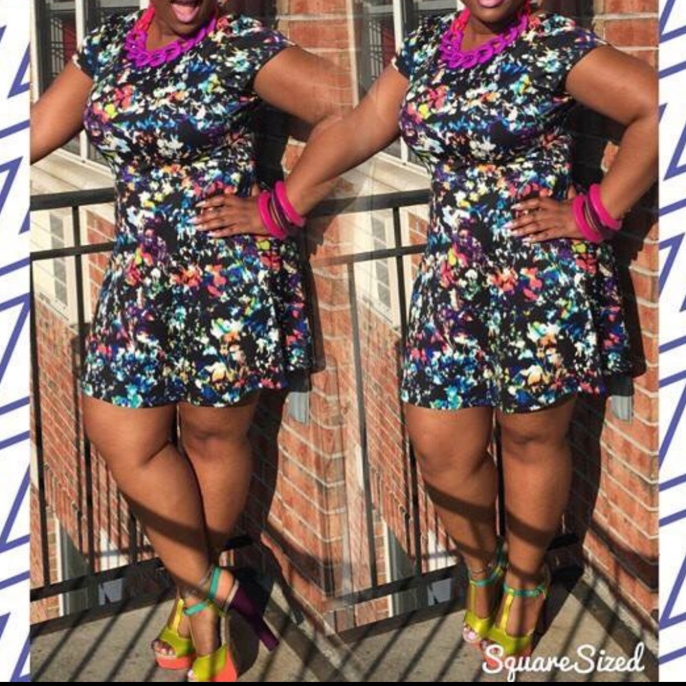 Scuba A-Line Dress